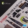 KELIK K72069 Messerschmitt Me410A-1 interior 3D decals for Airfix kit 1/72